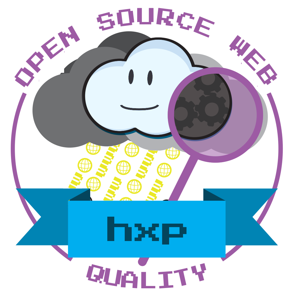 hxp's seal of open source web quality